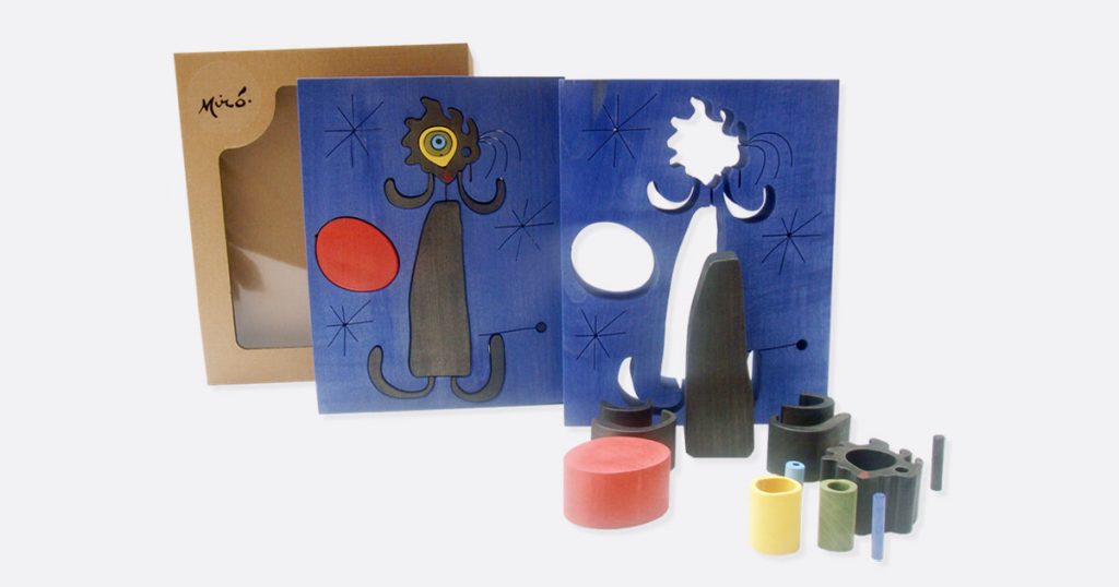 Rompecabezas de madera Joan Miró