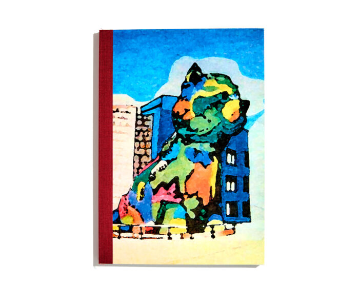 Libreta A5 lomo de tela - Imagen 3