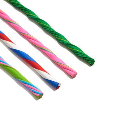 Flexible multicolored eraser