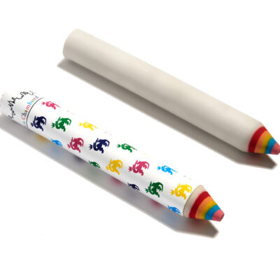 Rainbow pencil eraser
