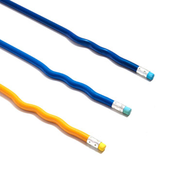 Shape wavy pencils