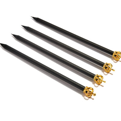 Pencil with crown