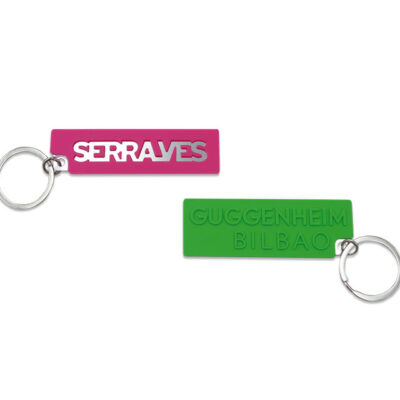 Llaveros fluo corporativos