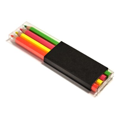 Neon pencils set