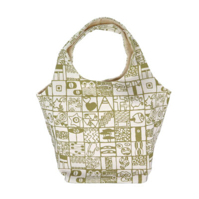 Small bag with integrated handles