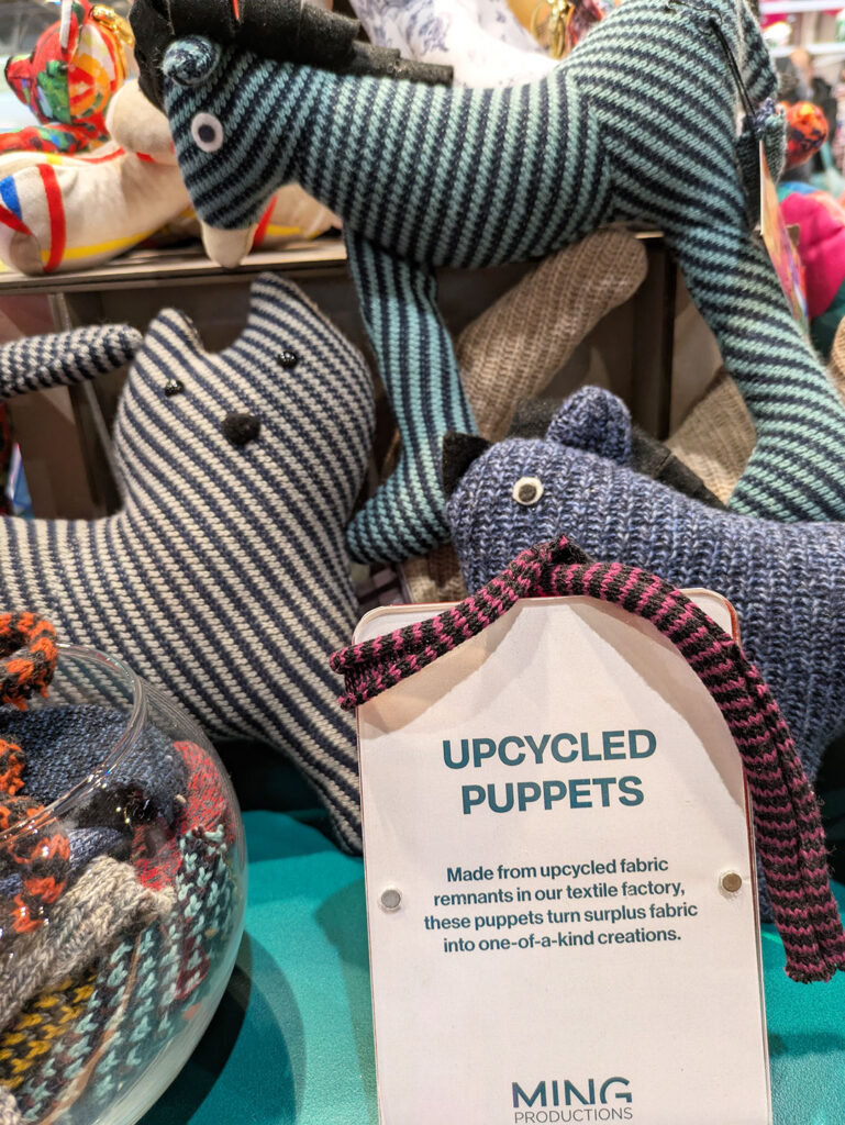 Upcycled puppets collection