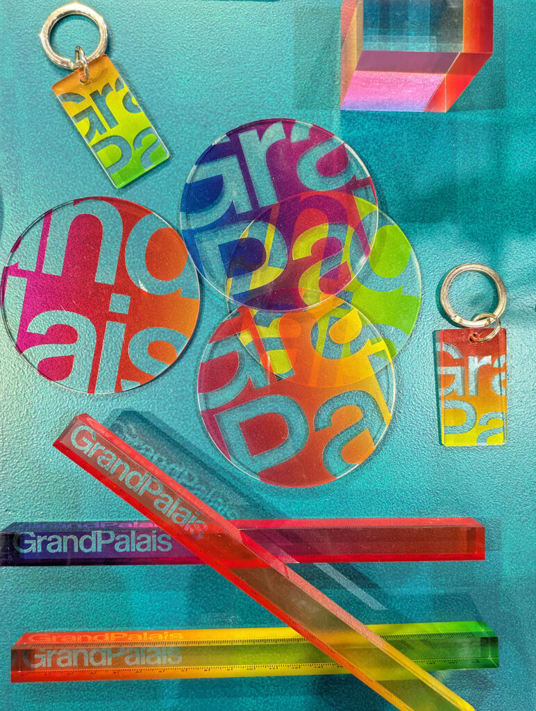 Methacrylate collection for Grand Palais