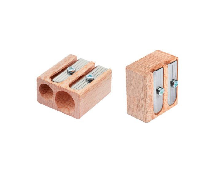 2 hole wooden sharpener - Image 2