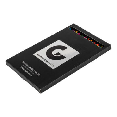 Black rainbow magic pencils set