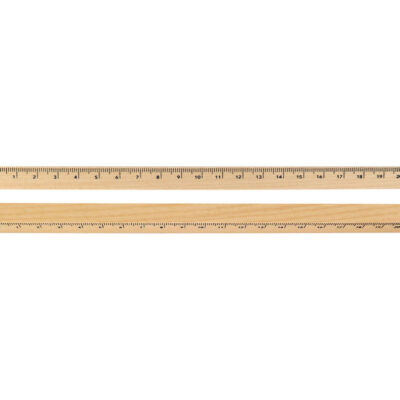 Regla cuadrada de madera